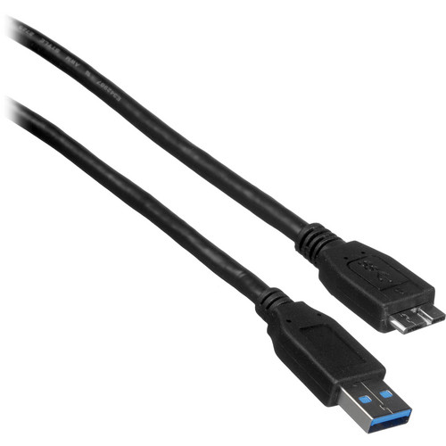 Comprehensive USB 3.1 Gen 1 Type-A Male to Micro-USB Male Cable (Black, 3')