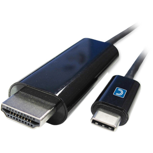 Comprehensive USB Type-C to 4K HDMI Male Adapter Cable (3')