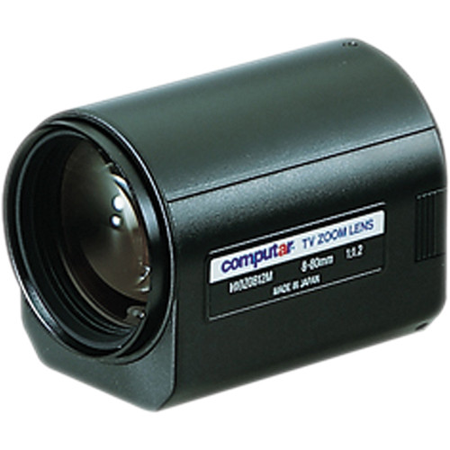 Computar H10Z0812M 1/2" 8 to 80mm f1.2 10x Motorized Zoom Lens (C-Mount)