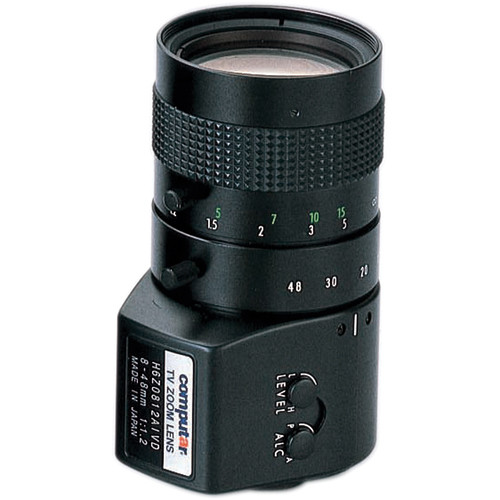 Computar H6Z0812AIVD 1/2" 8 to 48mm f1.2 6x Manual Zoom Lens (C-Mount)