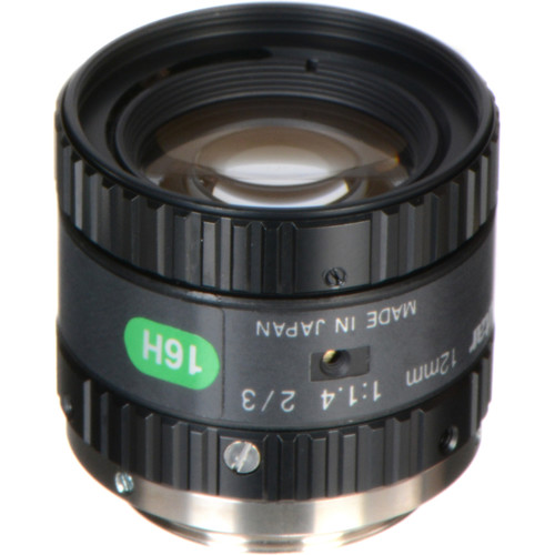 Computar M1214-MP2 C-Mount 12mm Fixed Focal Lens
