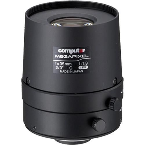 Computar Megapixel Series 2/3" C-Mount 5MP 35mm Manual Iris IR Lens