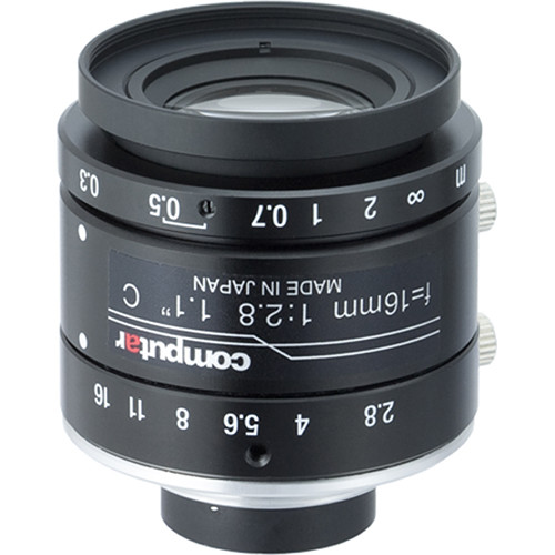Computar 1.1" 16mm f/2.8 12MP Lens (C-Mount)