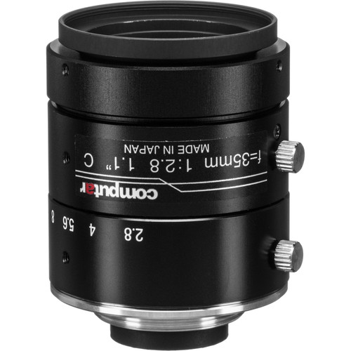 Computar 1.1" 35mm f/2.8 12MP Ultra Low Distortion Lens (C-Mount)
