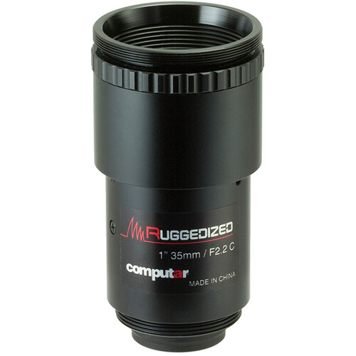 Computar V3540-MPZ-R C-Mount 35mm Machine Vision Lens
