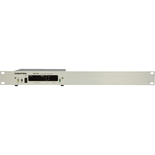 Comtek FreqSynthed BaseStation Transmitter/12V/DC PS,RMK-50B RackMount,for Comtek 72-76 MHz Receivers