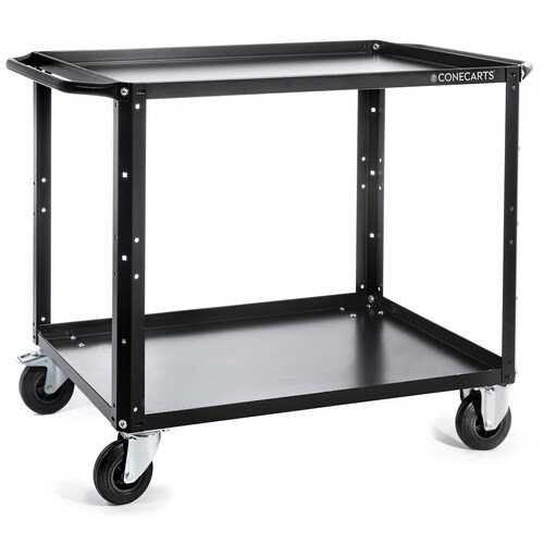ConeCarts Large 2-Shelf Cart