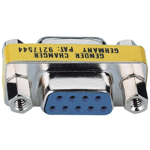 Connectronics DB-9 Female-to-Female Compact Gender Changer
