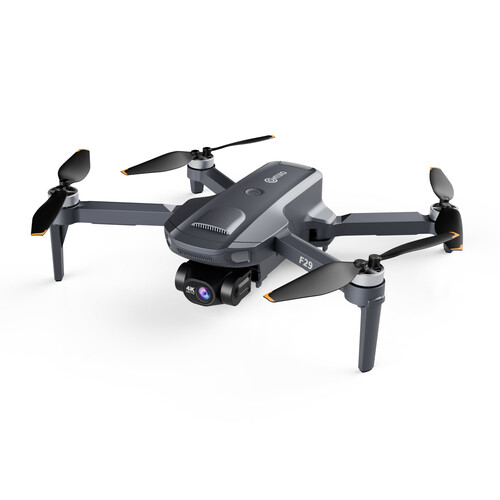 Contixo F29-Max Drone with 5" Integrated Remote Screen and 2 Batteries (Black)