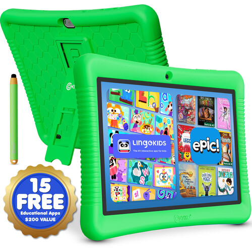 Contixo K102 10" Kids Tablet with Green Case