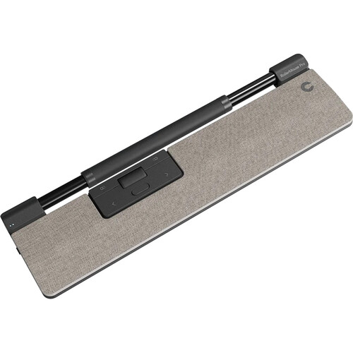 Contour Design RollerMouse Pro Wireless with Slim Wrist Rest (Light Gray)