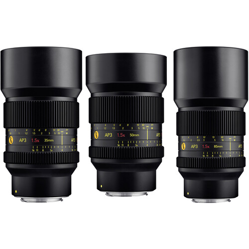 Cooke AP3 FF T2.4 1.5x Anamorphic 3-Lens Set (Sony E)