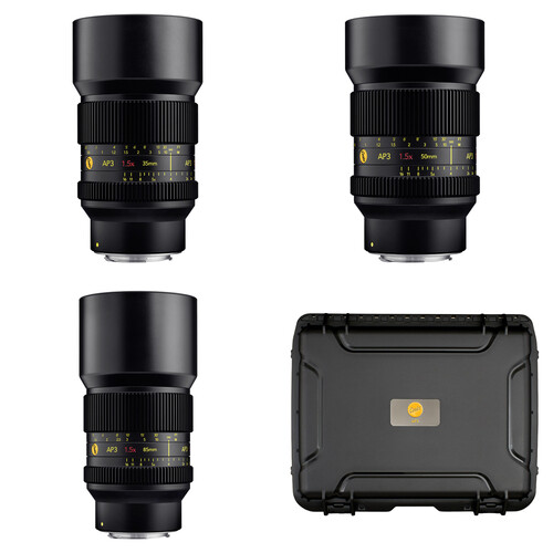 Cooke AP3 FF T2.4 1.5x Anamorphic 3-Lens Set (Sony E)