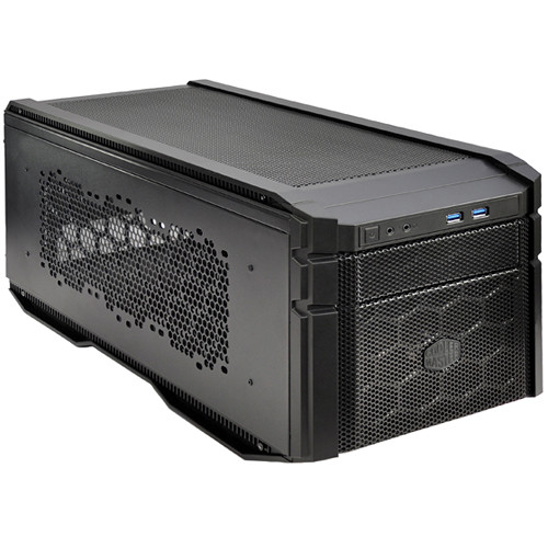Cooler Master HAF Stacker 915F Mini-ITX Computer Case (Midnight Black)