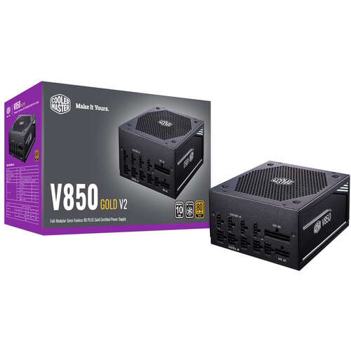 ⭐Cooler Master 850W電源 V850 Gold テスター確認済⑦ Cooler Master V850 Gold V2 850W 80 PLUS Gold MPY-850V-AFBAG-US