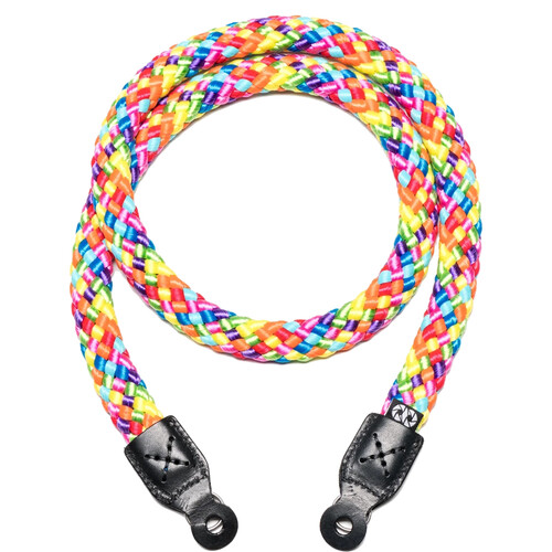 COOPH Braid Camera Strap (Rainbow, 39.4")