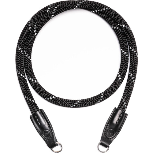 COOPH Leica Rope Strap (Black Reflective, 39.4, Ring Attachment)