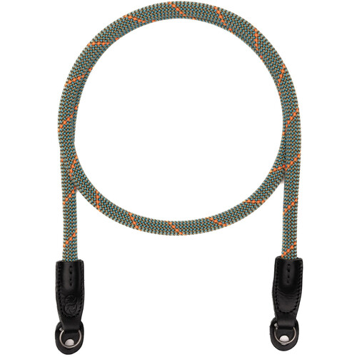 COOPH Rope Camera Strap (Orange Ocean, 45.3", Ring Attachment)
