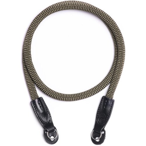 COOPH Rope Camera Strap (Army Green, 45.3", Ring Attachment)