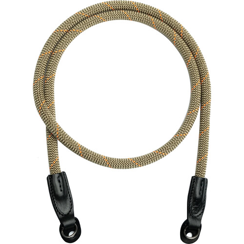 COOPH Rope Camera Strap (Orange Sagebrush, 45.3", Ring Attachment)