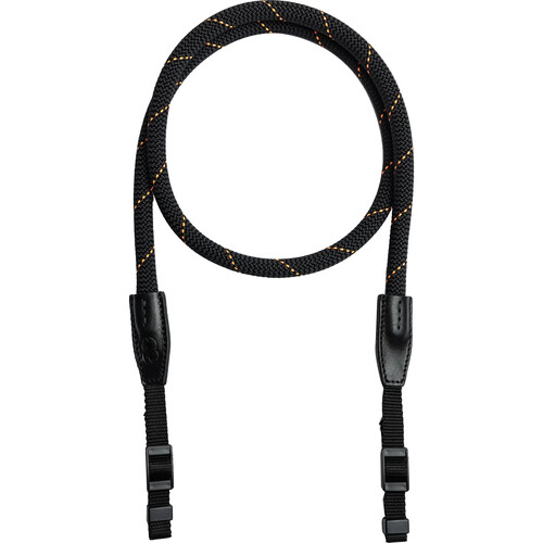 COOPH Rope Camera Strap (Orange Obsidian, 51.2", Webbing Attachment)