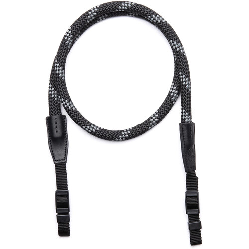 COOPH Rope Camera Strap (Duotone Charcoal, 51.2", Webbing Attachment)