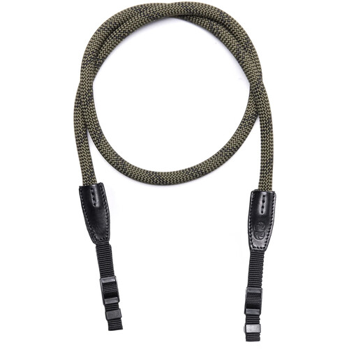 COOPH Rope Camera Strap (Duotone Olive, 51.2", Webbing Attachment)