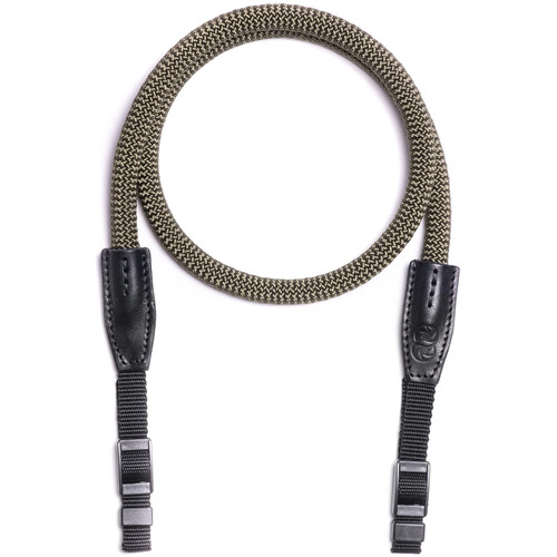 COOPH Rope Camera Strap (Army Green, 45.3", Webbing Attachment)