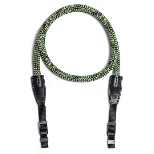 COOPH Rope Camera Strap (Duotone Green, 39.4", Webbing Attachment)