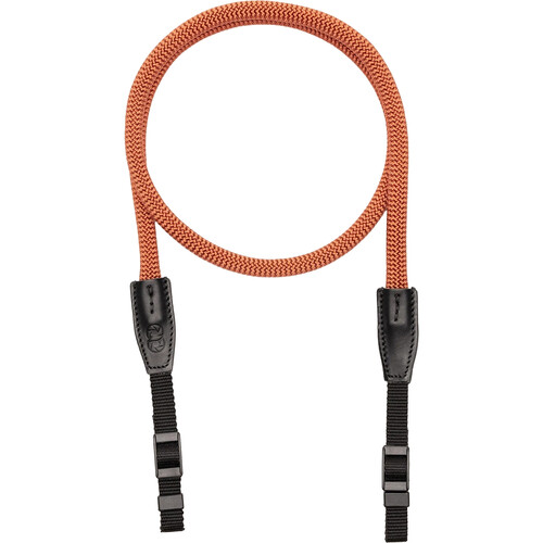 COOPH Rope Camera Strap (Rust, 45.3", Webbing Attachment)