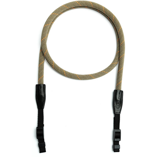 COOPH Rope Camera Strap (Orange Sagebrush, 39.4", Webbing Attachment)