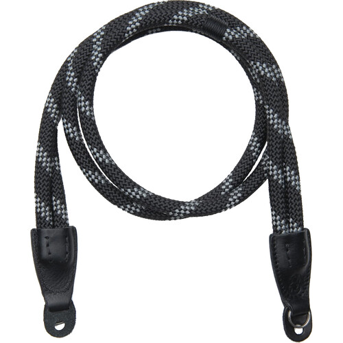 COOPH Double Rope Camera Strap (Duotone Charcoal, 51.2", Ring Attachment)