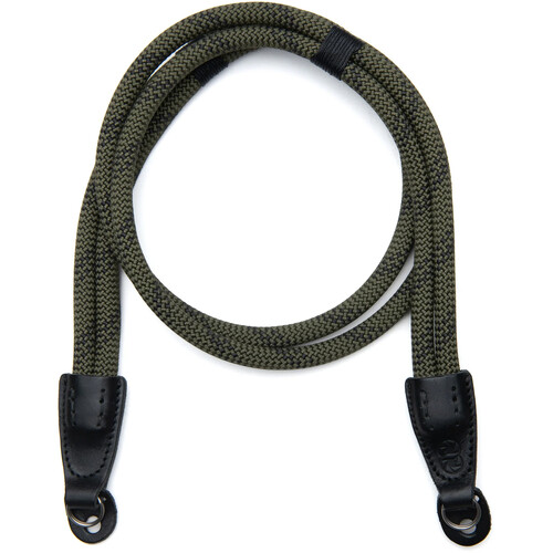 COOPH Double Rope Camera Strap (Duotone Olive, 45.3", Ring Attachment)