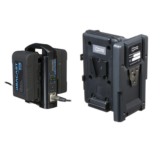 Core SWX Hotswap Plate Kit with 2 x 90Wh Batteries & Dual Charger (V-Mount)