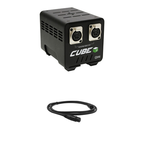 Core SWX Cube 200 Power Supply Kit with 4-Pin XLR Cable (6')