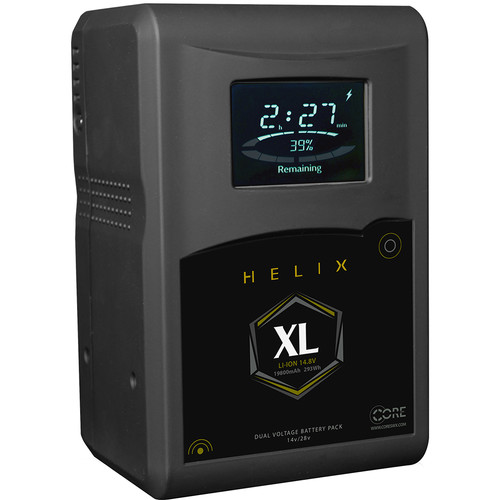 Core SWX Helix XL 293Wh Dual-Voltage Battery (Gold Mount) HLX