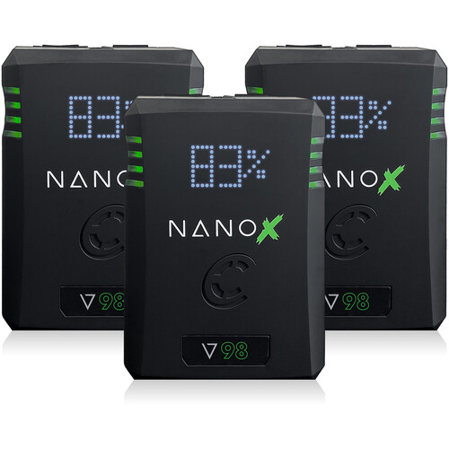 Core SWX NANO X V98 Micro 3-Battery Kit (98Wh, V-Mount)