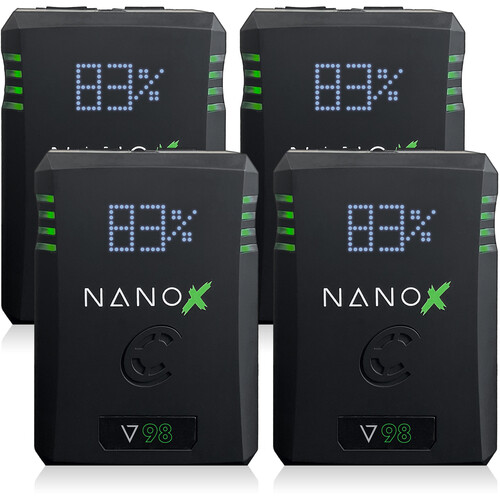 Core SWX NANO X V98 Micro 4-Battery Kit (98Wh, V-Mount)