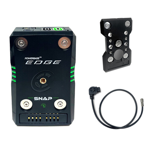 Core SWX Powerbase EDGE SNAP Battery Kit with Quick Release Plate & 2-Pin BMD Cable (49Wh)