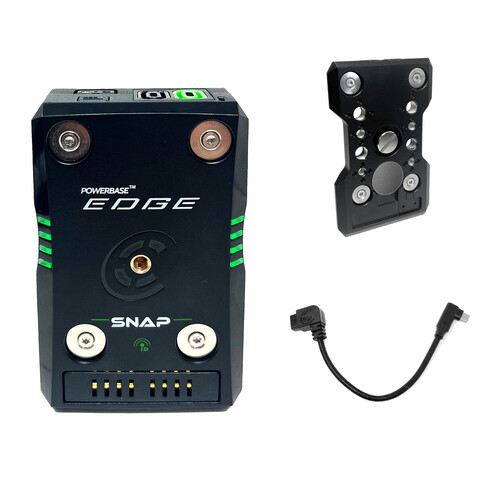 Core SWX Powerbase EDGE SNAP Battery Kit with Quick Release Plate & USB-C PD Cable (49Wh)