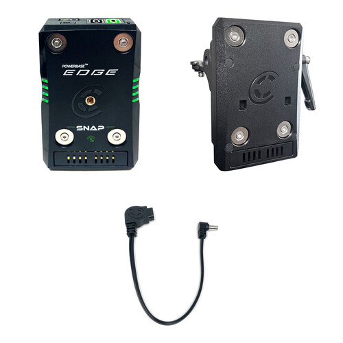 Core SWX Powerbase EDGE SNAP Battery Kit with Articulating Plate & 8" Sony FX6/FX9 Cable (49Wh)