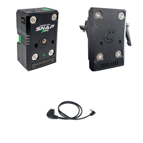 Core SWX Powerbase Edge SNAP Battery Kit with Articulating Plate and 24" Cable for Sony FX6 (98Wh)