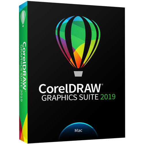 Corel CorelDRAW Graphics Suite 2019 for Mac (Boxed, Standard Edition)