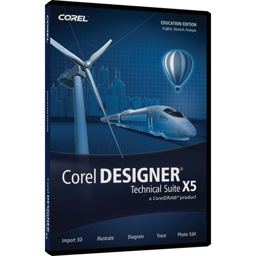 Corel DESIGNER Technical Suite X5 (Boxed Version, Education Edition)