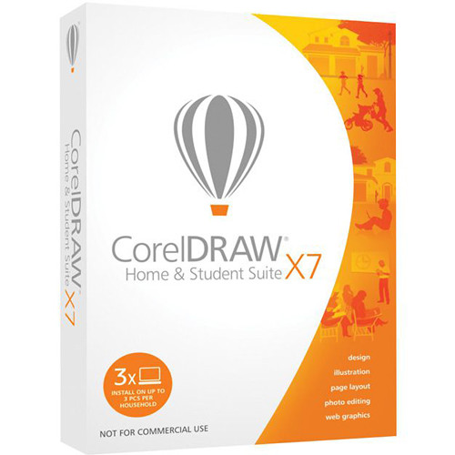 Corel CorelDRAW Home and Student Suite X7 (Download)