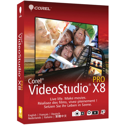 Corel VideoStudio Pro X8 (Download) ESDVSPRX8ML B&H Photo Video