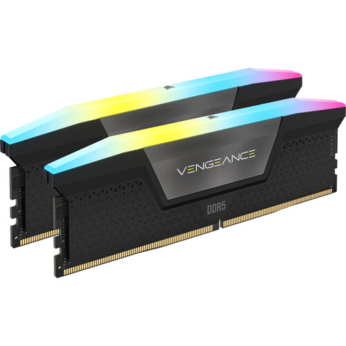 CORSAIR 16GB VENGEANCE RGB DDR5 6000MHz UDIMM AMD EXPO Memory Kit (2 x 8GB, Gray)
