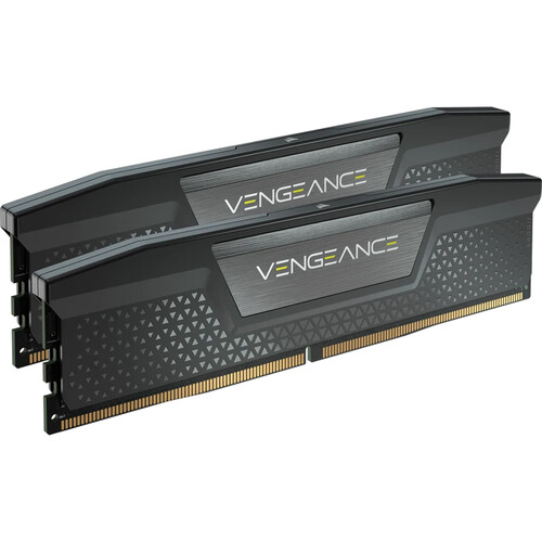 CORSAIR 32GB VENGEANCE DDR5 6000 MT/s UDIMM Memory Kit (2 x 16GB, Black)