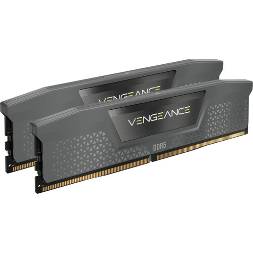 CORSAIR 32GB VENGEANCE DDR5 6000 MT/s UDIMM Memory Kit (Gray, 2 x 16GB)