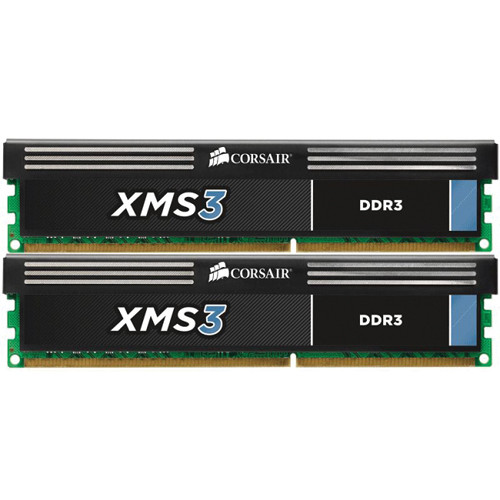CORSAIR XMS3 8GB (2 x 4GB) DDR3 DIMM 1600 MHz CL9 Memory Kit
